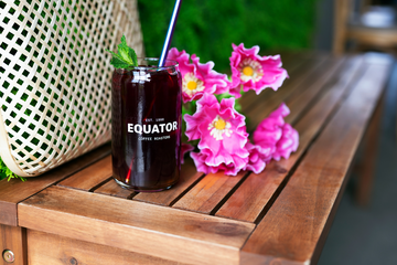 Hibiscus Elderberry Cardamon Iced Tea