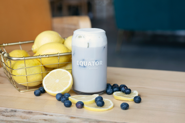 Iced Blueberry Lemon Fog