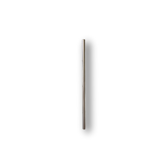 Silver MTL reusable metal straw.