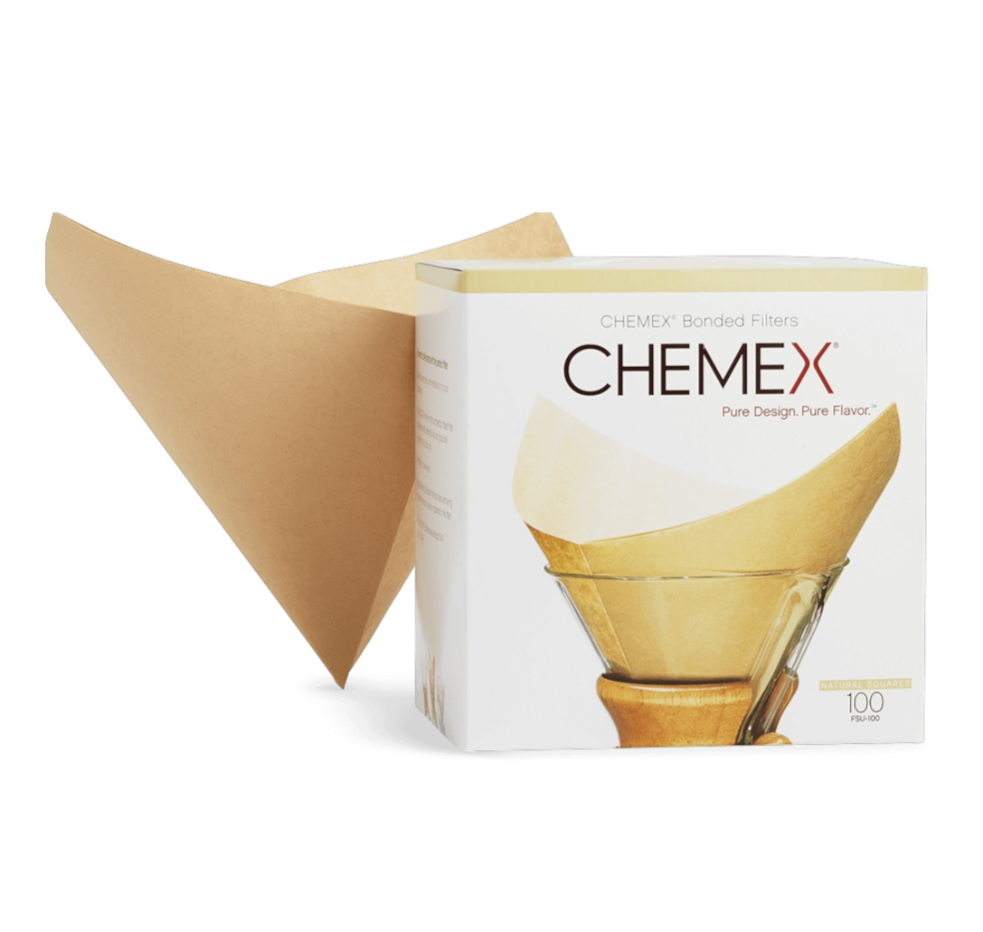 Chemex Prefolded Filters Square 100