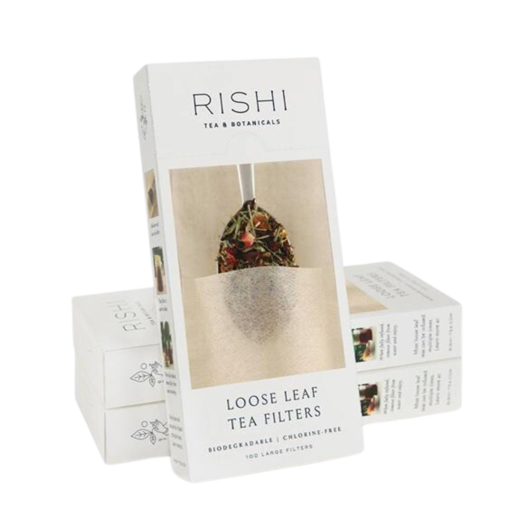 Three boxes of loose leaf tea filters