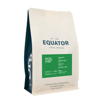 340g bag of Bolivia Yungas-Pumiri