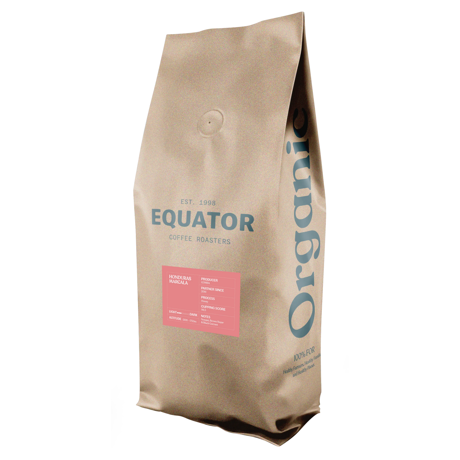 5lb bag of Honduras Marcala Single Origin coffee.