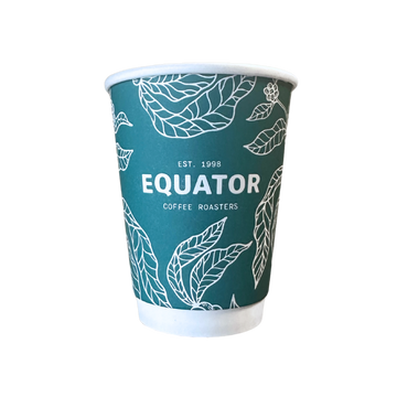 12oz Equator Compostable Hot Cups (500/cs)