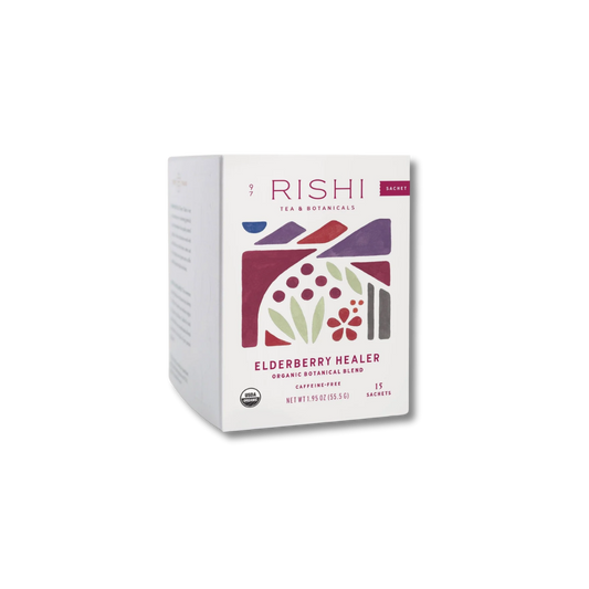 Rishi Tea Elderberry Healer box of tea