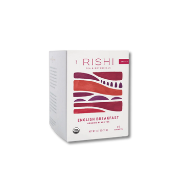 Rishi Tea English Breakfast tea box