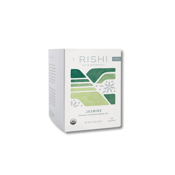 Rishi Tea Jasmine Green tea box