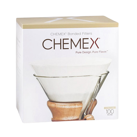 Filtre préplié carré Chemex - 100