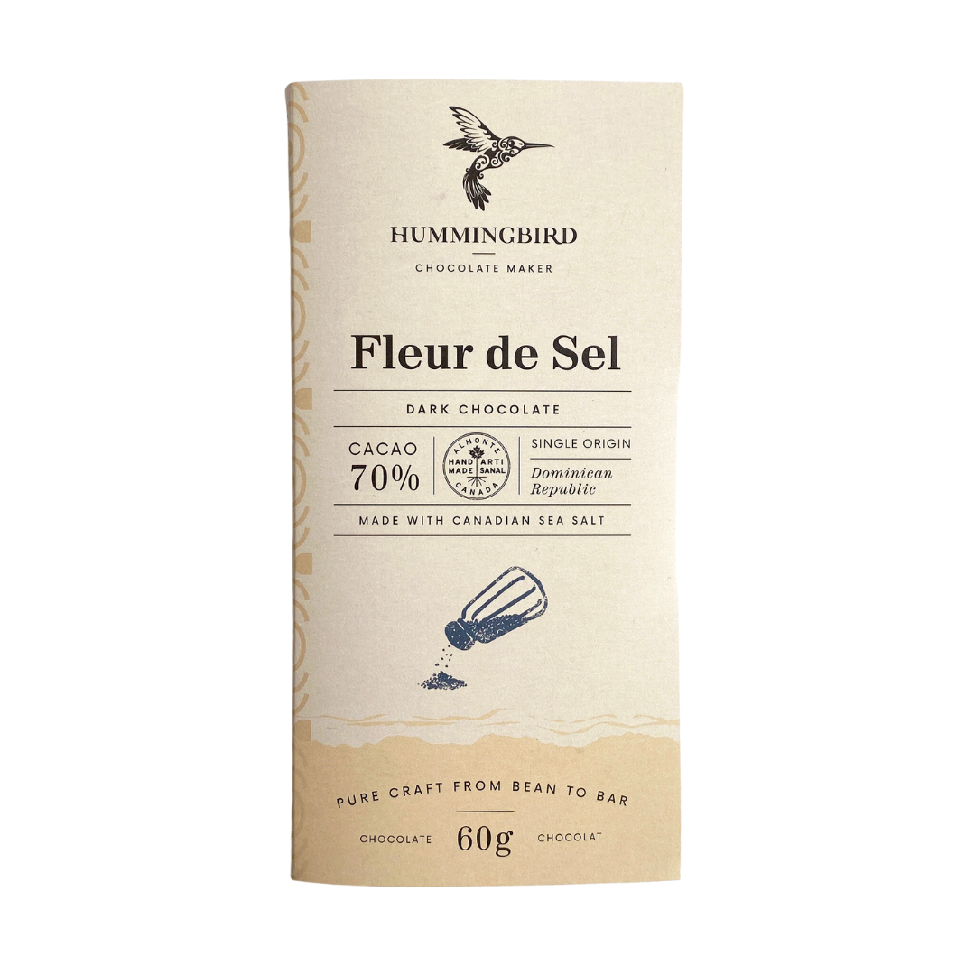 Hummingbird Fleur de Sel Chocolate Bar