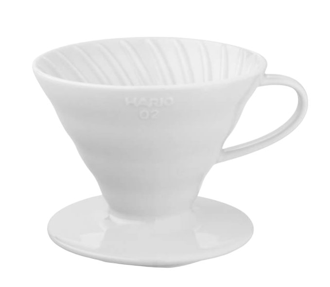 Hario V60 White Ceramic Coffee Dripper