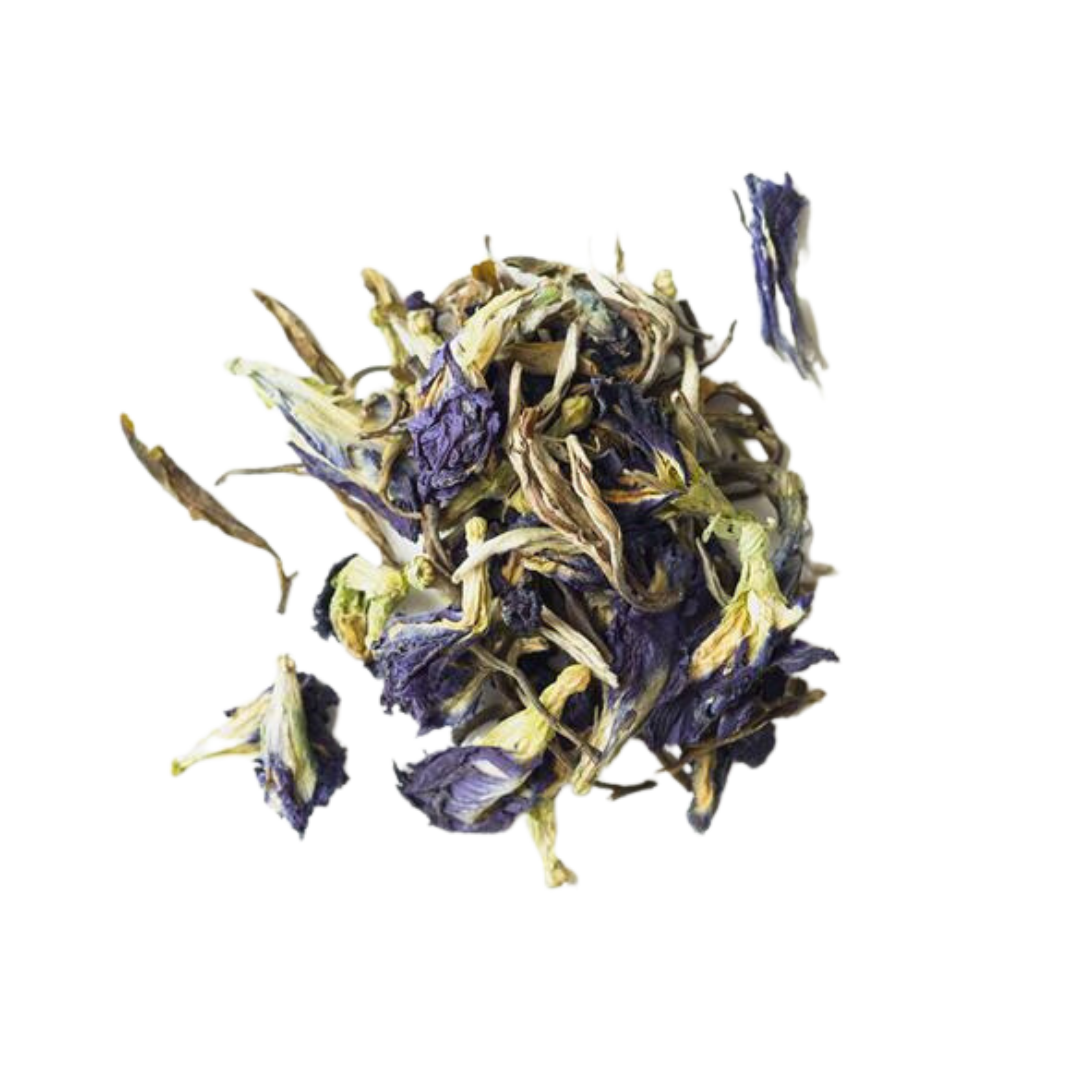 Loose leaf blue jasmine tea by Rishi