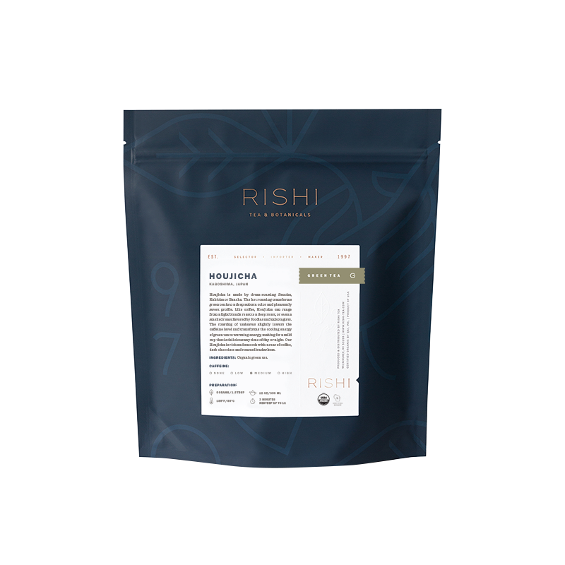 Rishi Organic Houjicha Loose Leaf Tea - 1lb - W