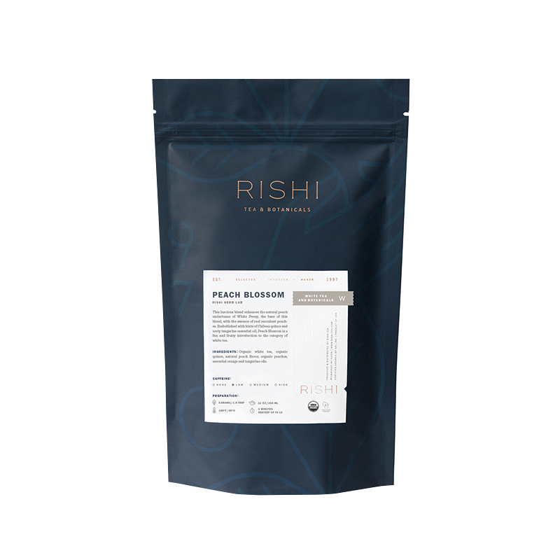 Rishi Peach Blossom Loose Leaf Tea - 250g