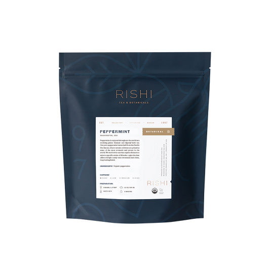 Rishi Organic Peppermint Loose Leaf Tea - 250g