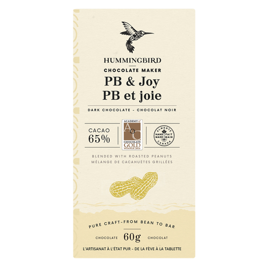 PB & JOY Chocolate Bar, 60g - W