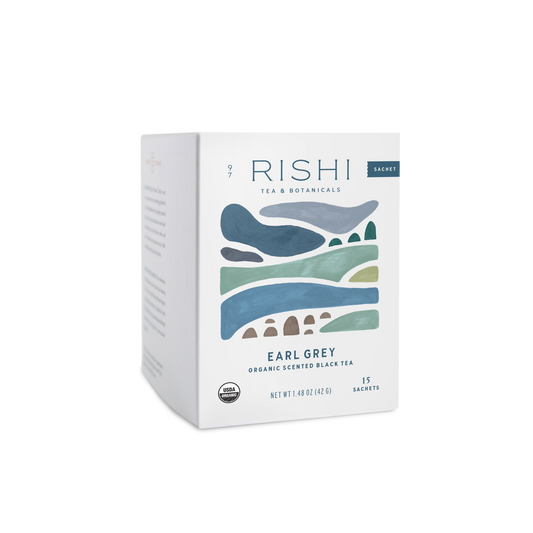 Rishi Organic Earl Grey Tea - 15 Count - W