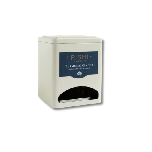 Tea dispenser for Rishi tea packages