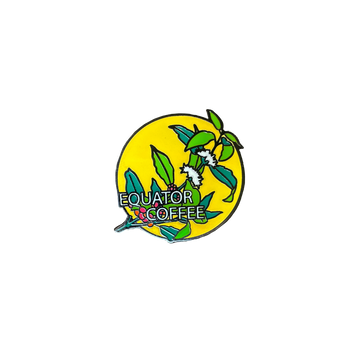 Sweet Justice Coffee Enamel Pin