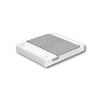 Timemore White scale with a silicone waterproof insulation pad pm top of it.