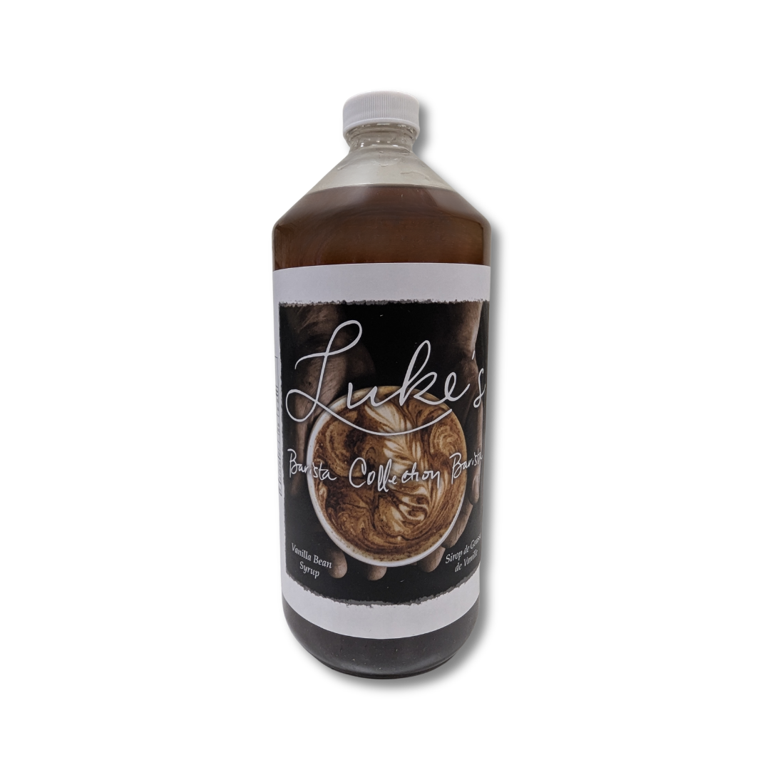 1L bottle of vanilla bean syrup