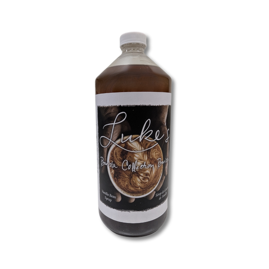 1L bottle of vanilla bean syrup