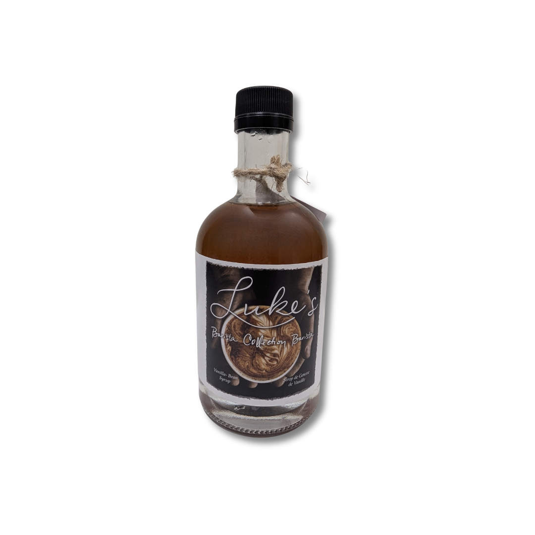 475ml bottle of vanilla bean syrup