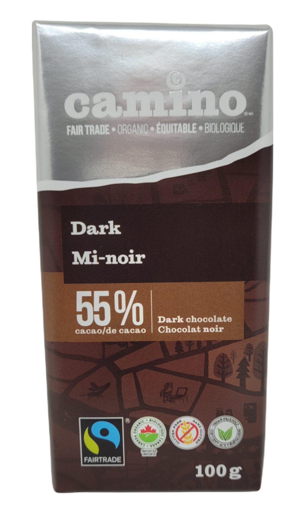 Camino Dark Chocolate 100g Bar