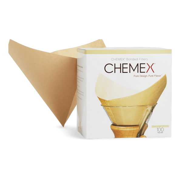 Chemex Prefolded Filters Square 100