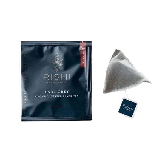 Package of Rishi Earl Grey tea