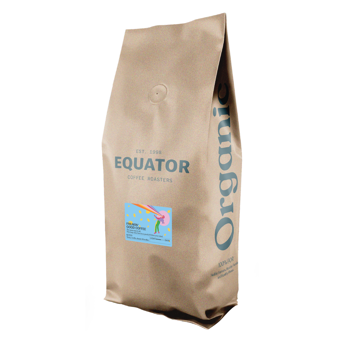 5lb bag of Freakin' Good Coffee from Equator Coffee Roasters Inc.