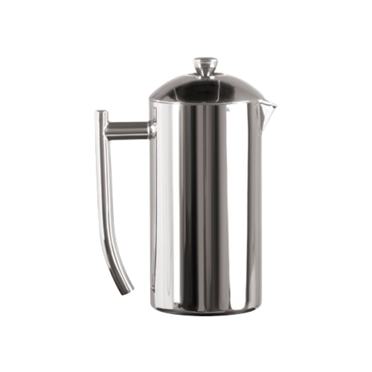 Mirrored Frieling French Press made of stainless steel