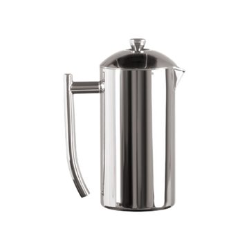 Mirrored Frieling French Press made of stainless steel