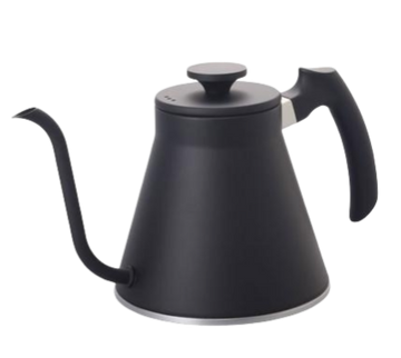 Black Hario Fit stovetop kettle