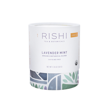 Package of Lavender Mint loose leaf tea