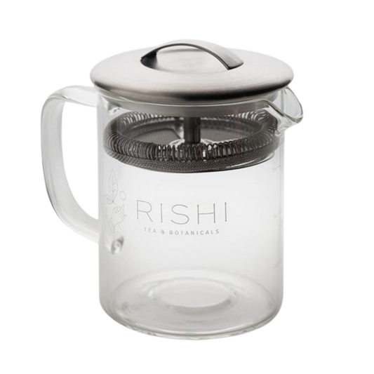 Rishi Simple Brew 400 ml or 13.5 oz glass teapot