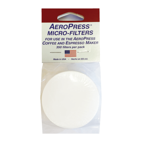 350 Aerobie Aeropress Paper Filters in the package